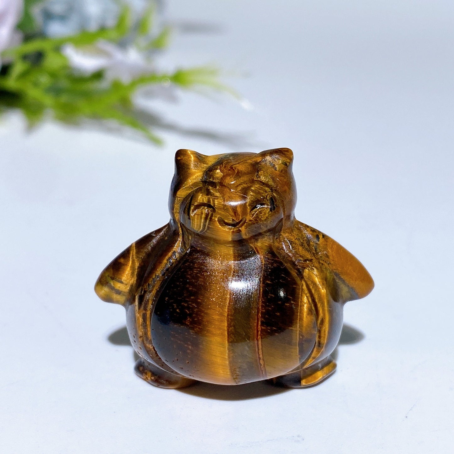 1.2" Crystal Snorlax Carving Crystal Healing Bulk Wholesale