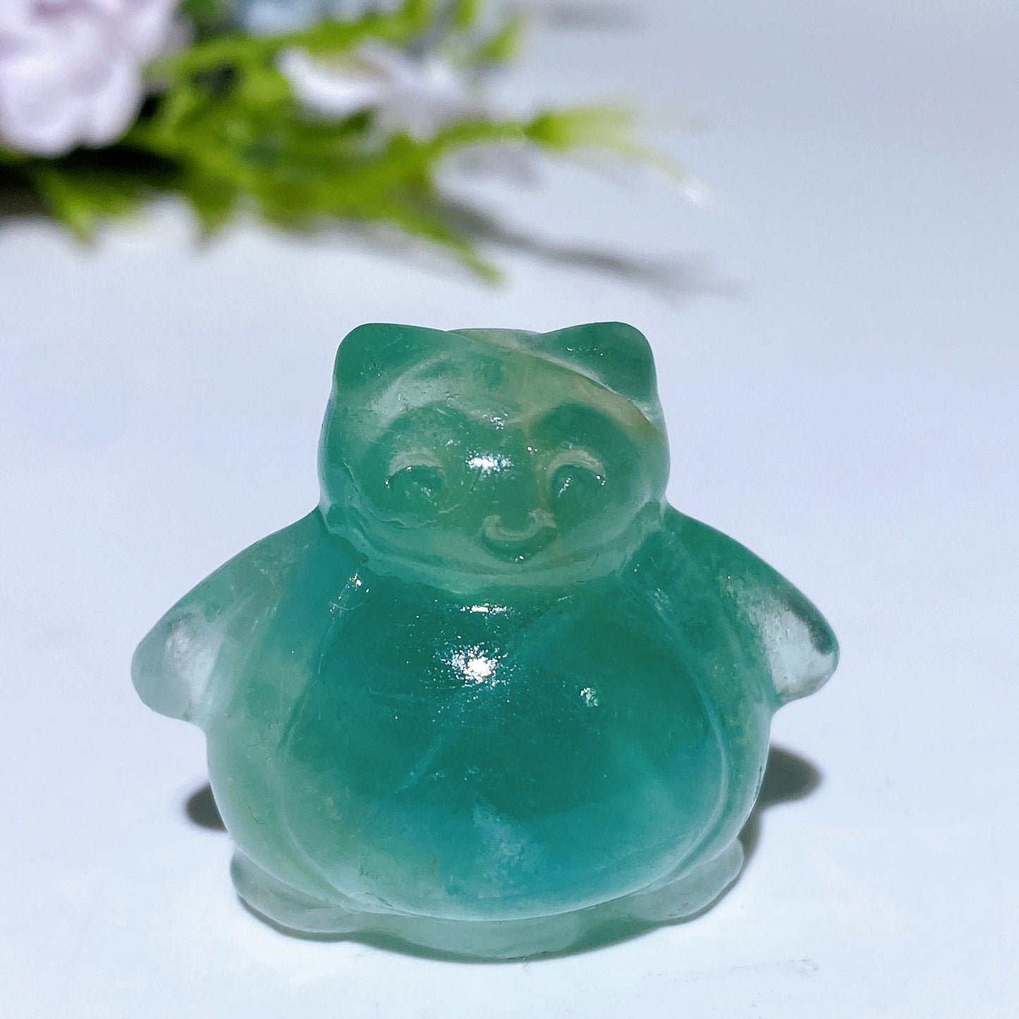 1.2" Crystal Snorlax Carving Crystal Healing Bulk Wholesale