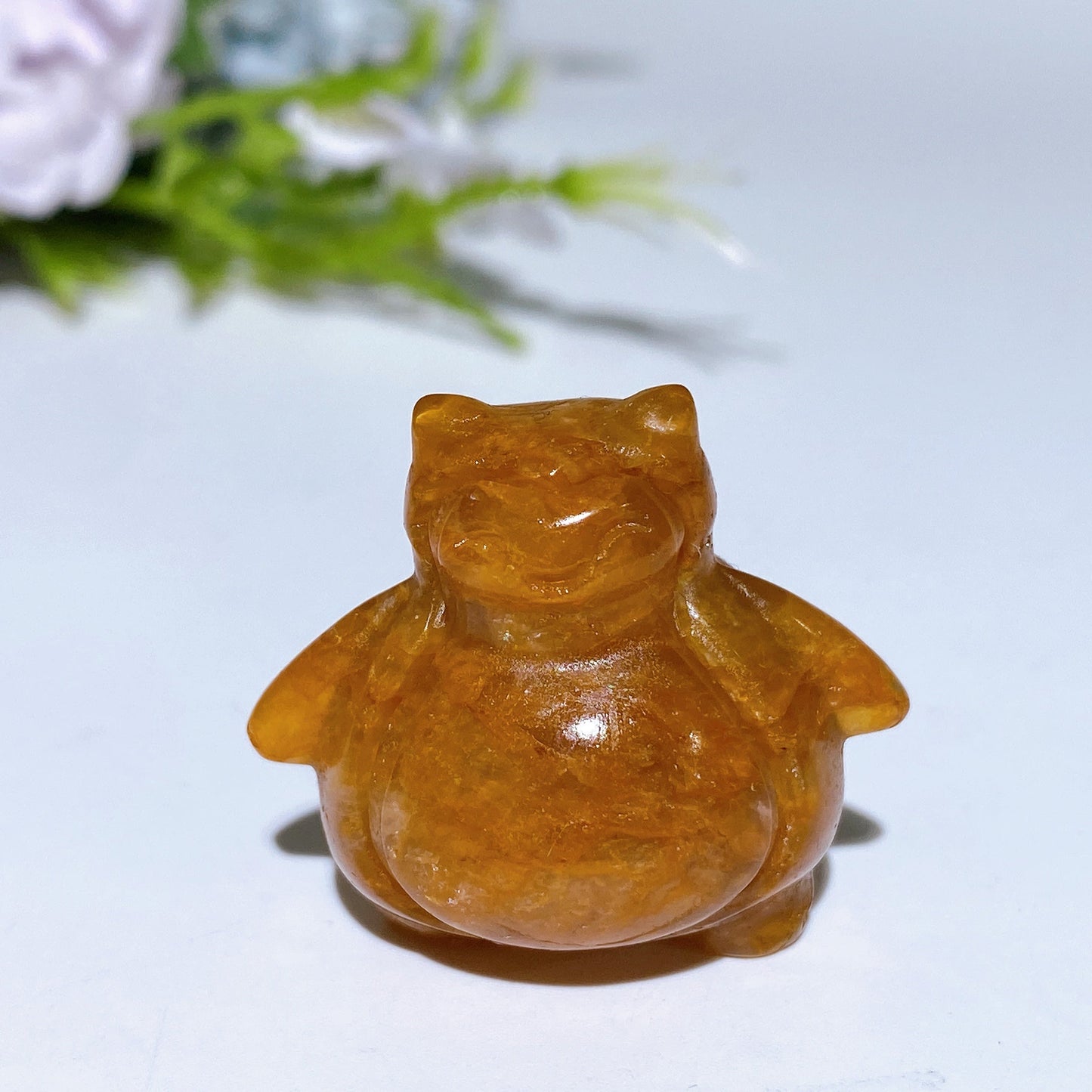 1.2" Crystal Snorlax Carving Crystal Healing Bulk Wholesale
