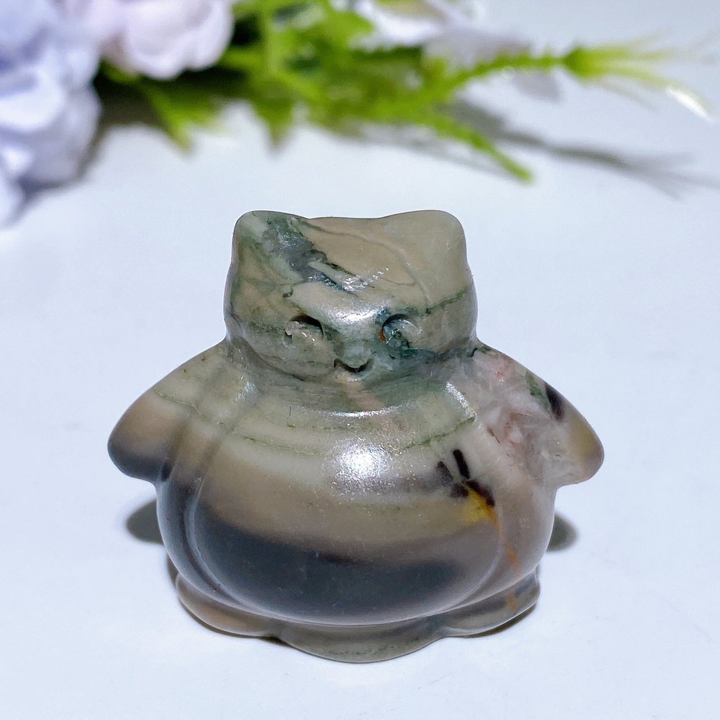 1.2" Crystal Snorlax Carving Crystal Healing Bulk Wholesale