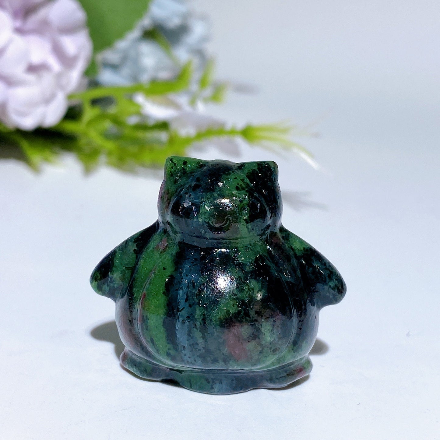 1.2" Crystal Snorlax Carving Crystal Healing Bulk Wholesale