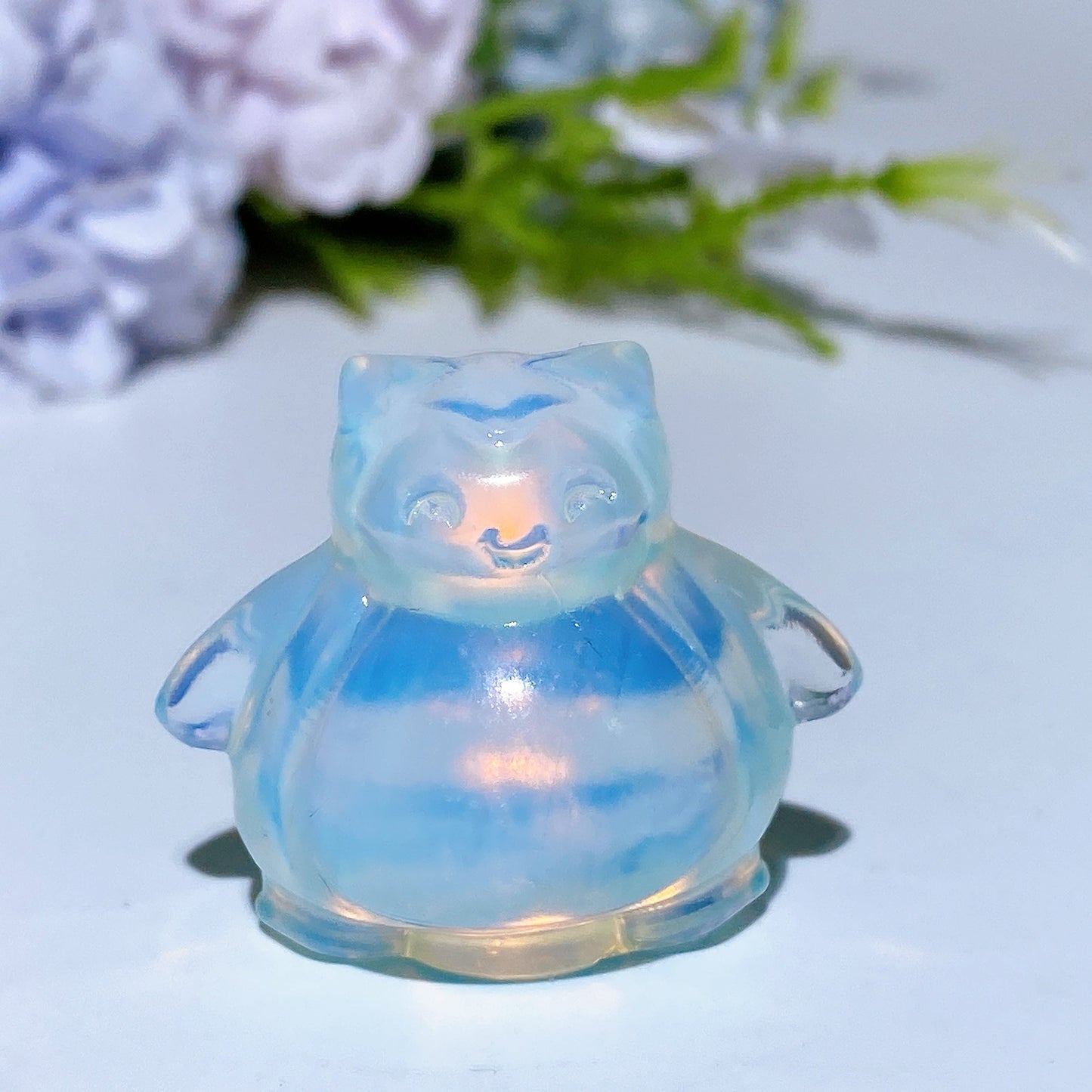 1.2" Crystal Snorlax Carving Crystal Healing Bulk Wholesale