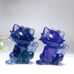 2.1" Fluorite Pokemon Carving Crystal Healing Bulk Wholesale