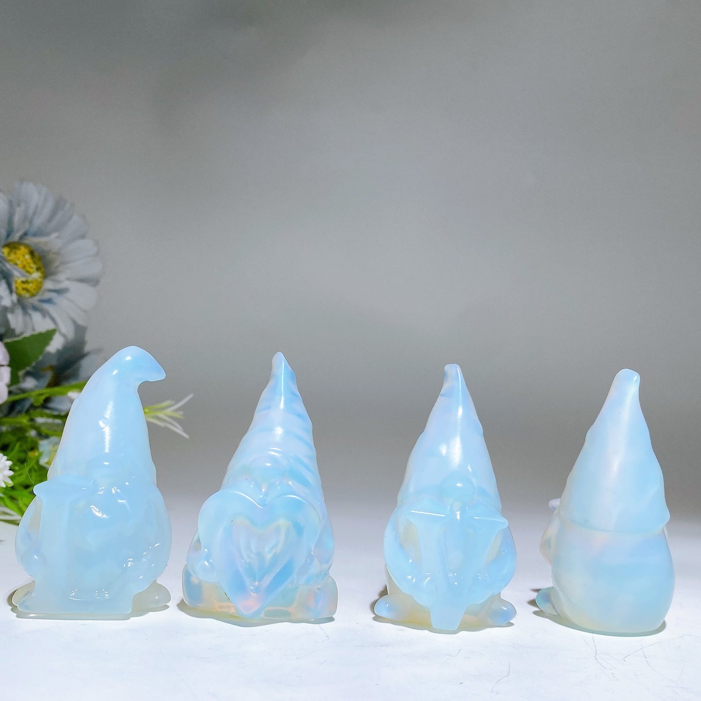 2.4" Crystal Dwarf with LOVE Letter Carving Crystal Healing Bulk Wholesale