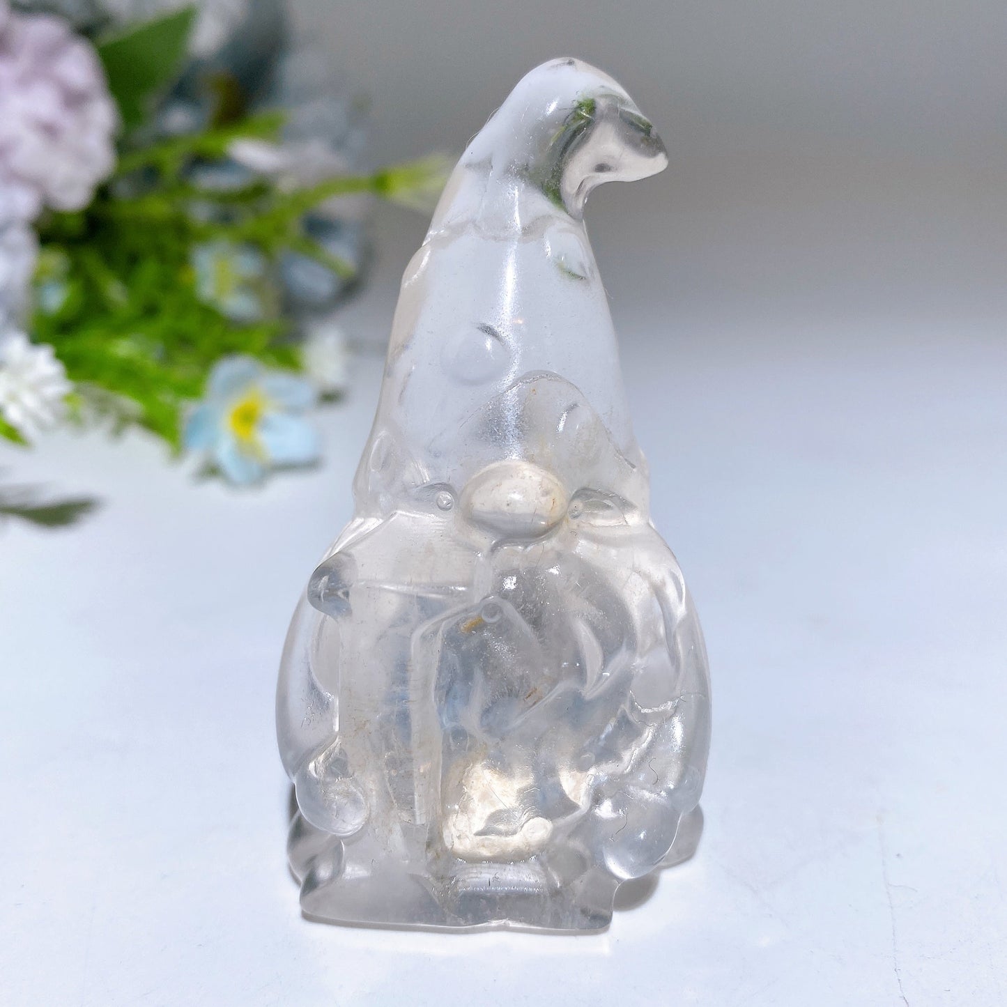 2.4" Crystal Dwarf with LOVE Letter Carving Crystal Healing Bulk Wholesale