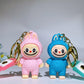 Resin Labubu Key Chain Crystal Healing Bulk Wholesale