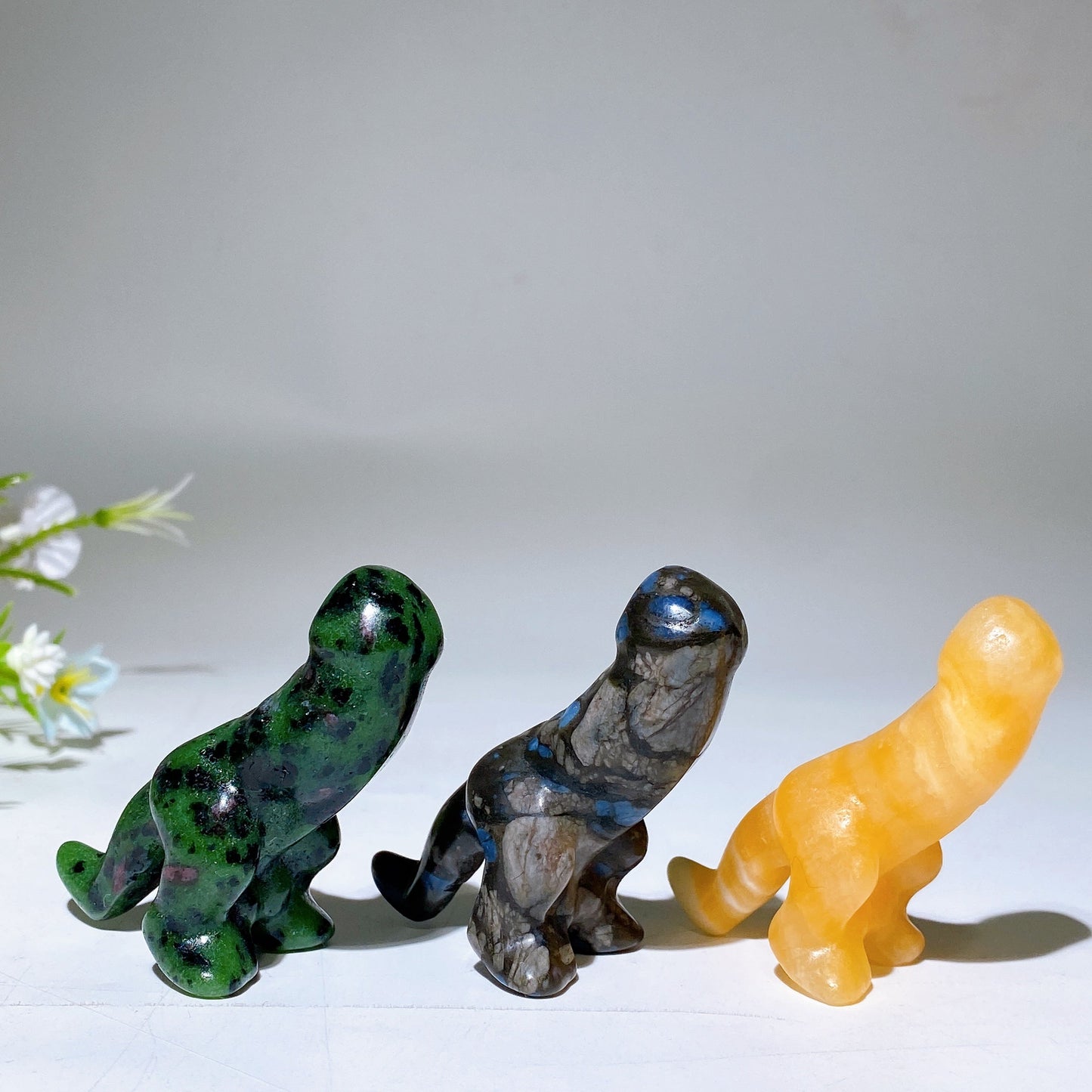 1.9"-2.2" Crystal Ding Ding Man Carving Crystal Healing Bulk Wholesale