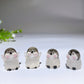 Luminous Penguin Carving 3pcs Crystal Healing Bulk Wholesale