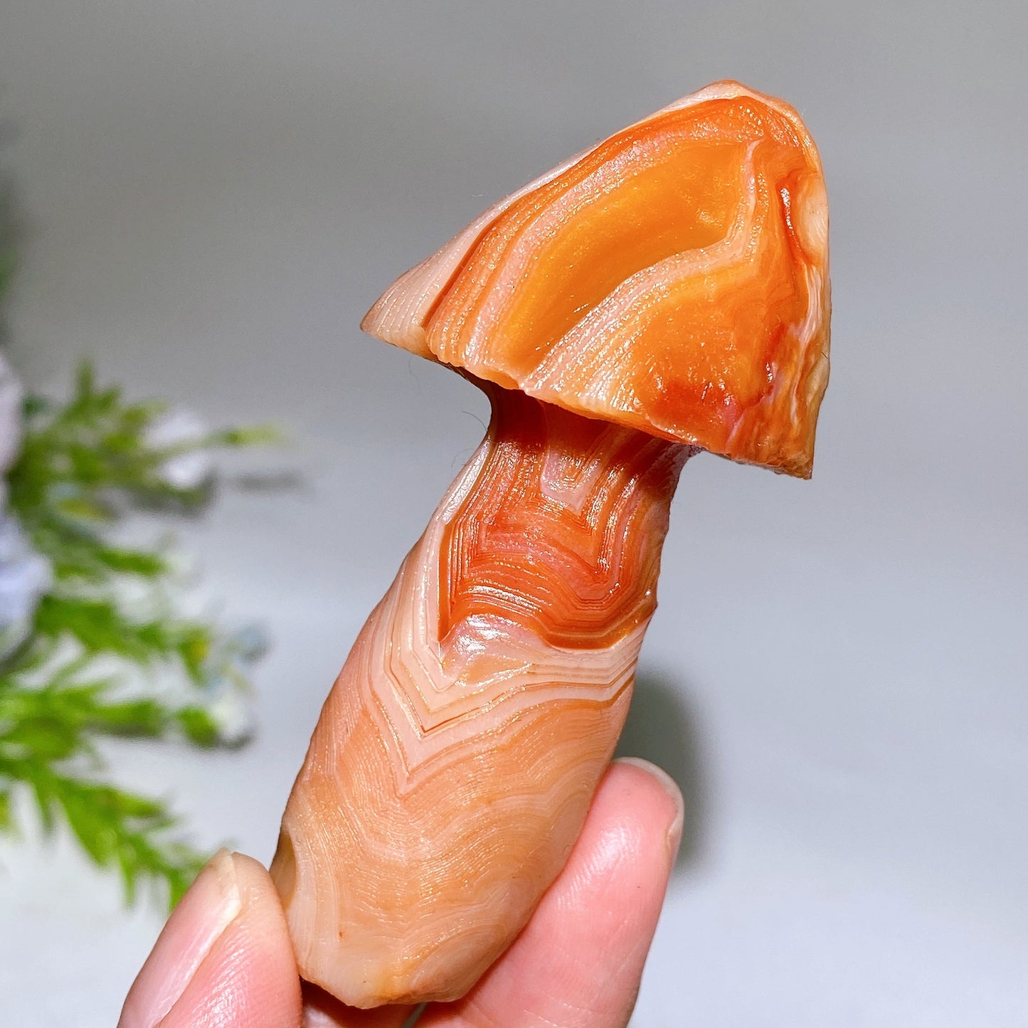 2.6"-3.0" Gobi Agate Mushroom Carving Crystal Healing Bulk Wholesale