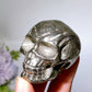 1.9“ Pyrite Skull Carving Crystal Healing Bulk Wholesale