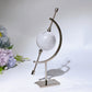 15cm Adjustable Metal Tellurion Design Stand Crystal Healing Bulk Wholesale