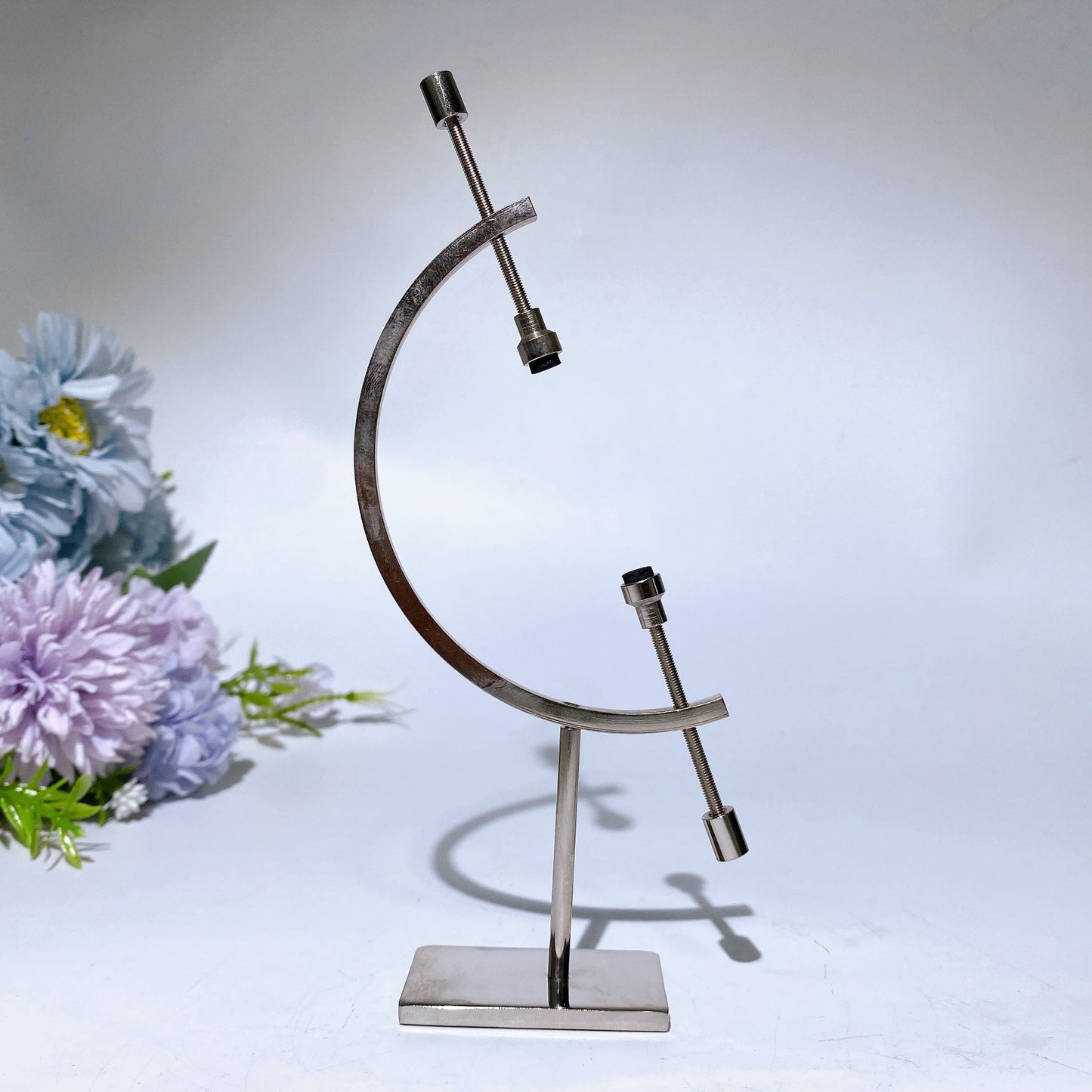 15cm Adjustable Metal Tellurion Design Stand Crystal Healing Bulk Wholesale