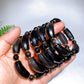 Natural Silver Obsidian Smile Bracelet Crystal Healing Bulk Wholesale