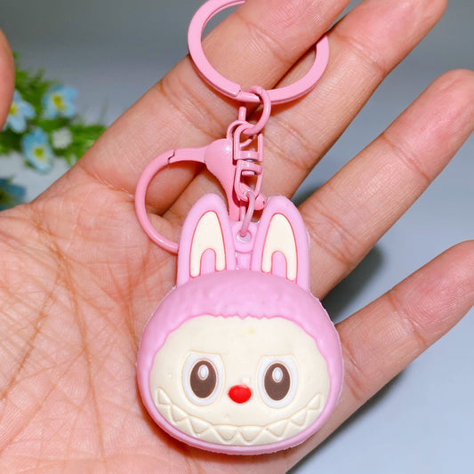 Resin Labubu Key Chain Crystal healing Bulk Wholesale