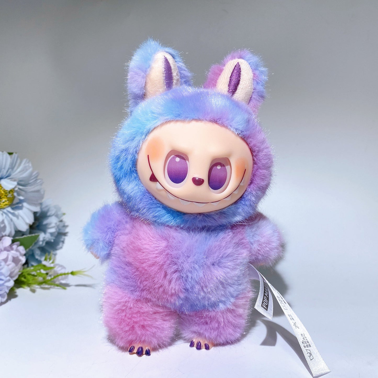 16cm Labubu Bag Hanging Key Chain Hanging Ornament Crystal Healing Bulk Wholesale