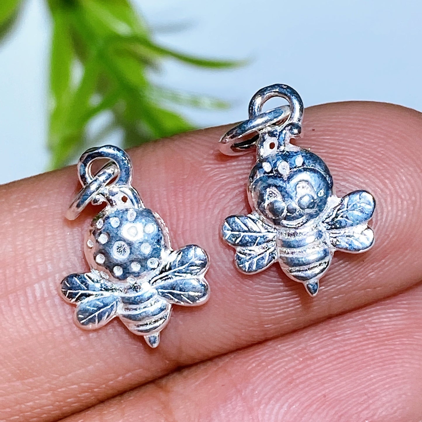 S925 Silver Carving for Jewelry DIY  Crystal Healing Bulk Wholesale