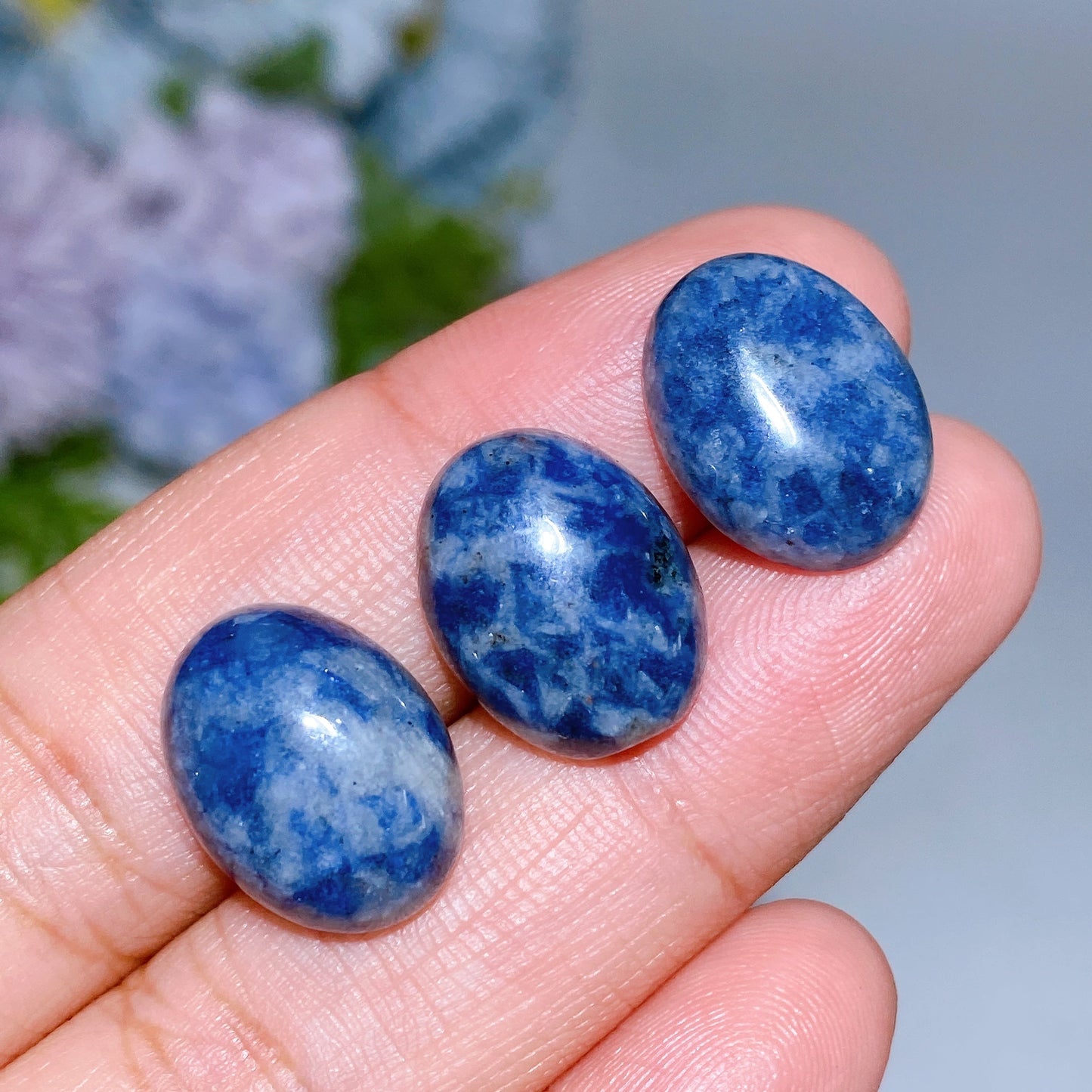 15mm Crystal oval Cabochon for Jewelry DIY Crystal Healing Bulk Wholesale