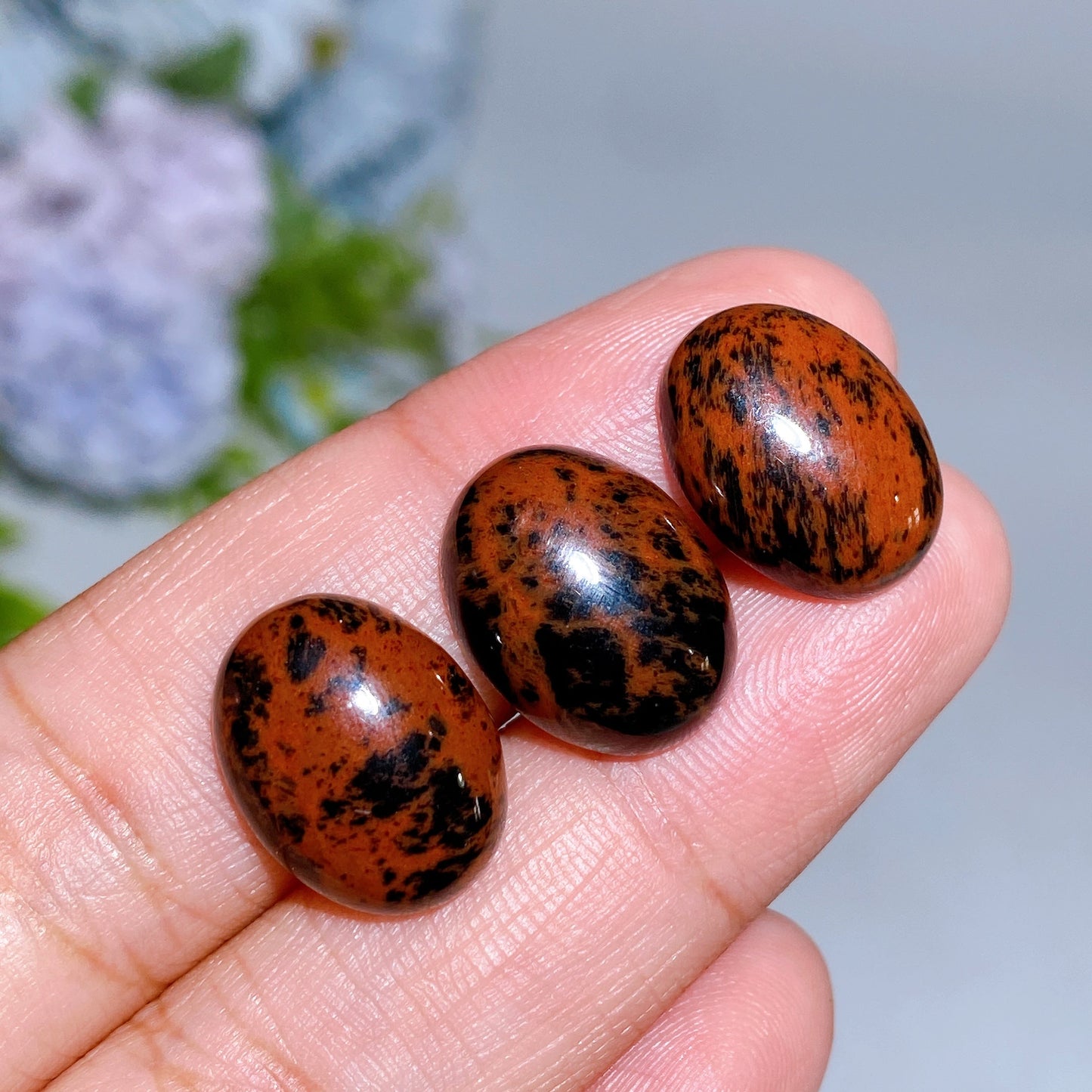 15mm Crystal oval Cabochon for Jewelry DIY Crystal Healing Bulk Wholesale