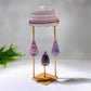 Natural Crystal Cloud Raindrop Carving with Stand Free Form Crystal Healing Bulk Wholesale