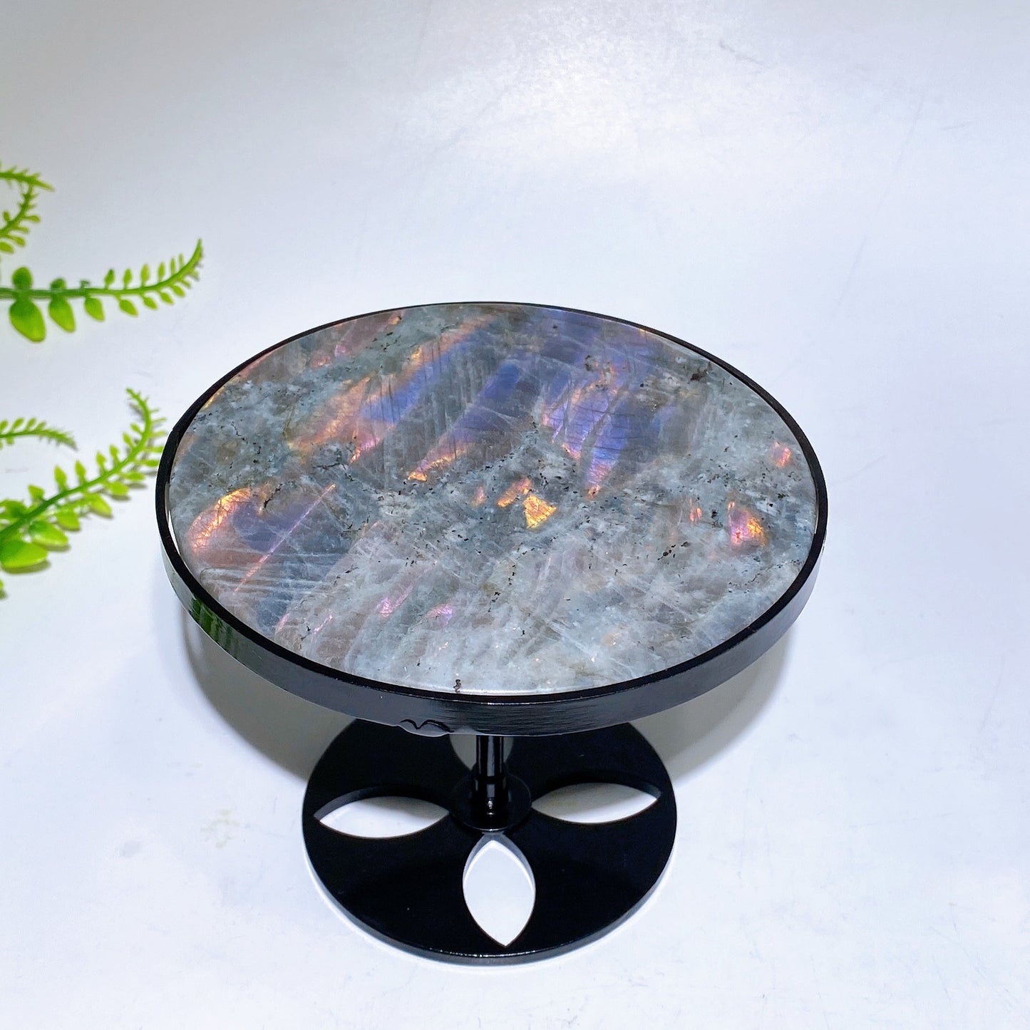 4.6"-5.0" Natural Table with Metal Holder Crystal Healing Bulk Wholesale