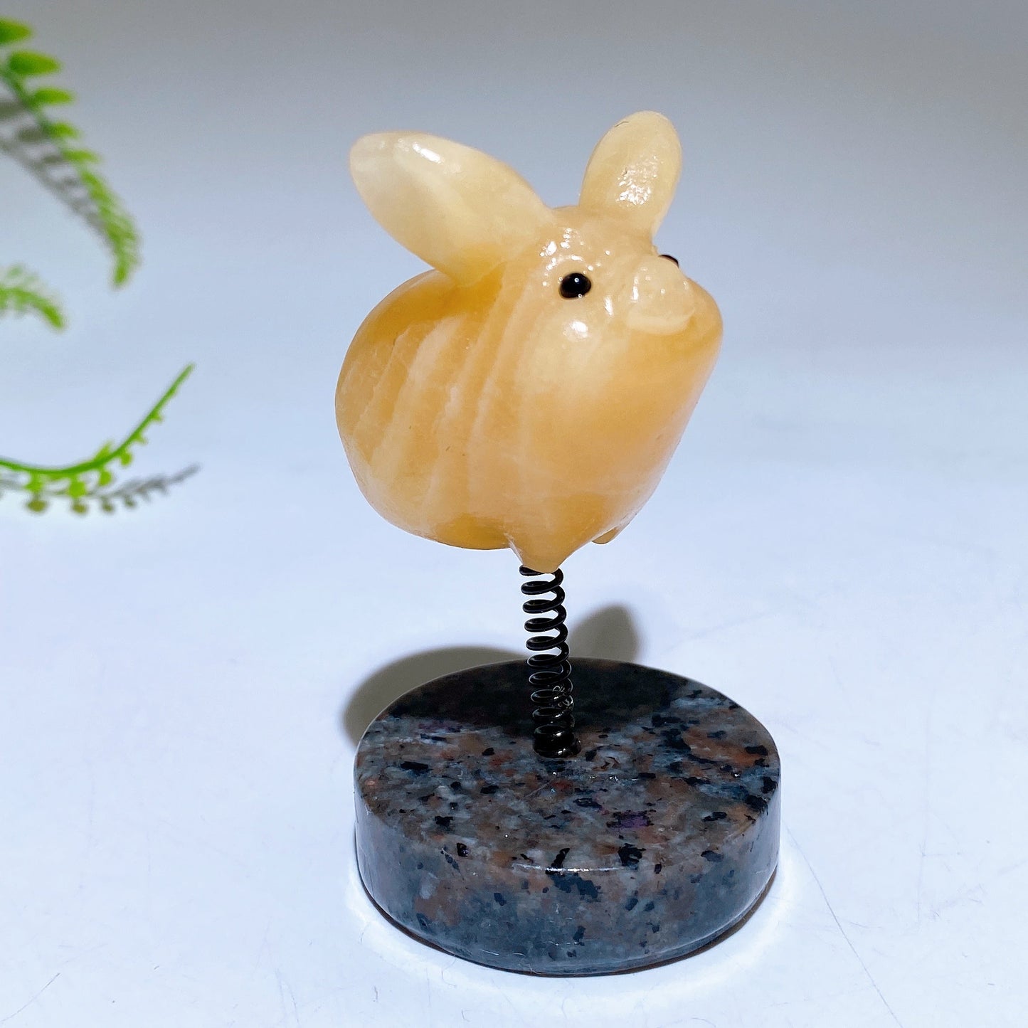 1.6" Natural Crystal Pig Carving with Yooperlite Base Crystal Healing Bulk Wholesale