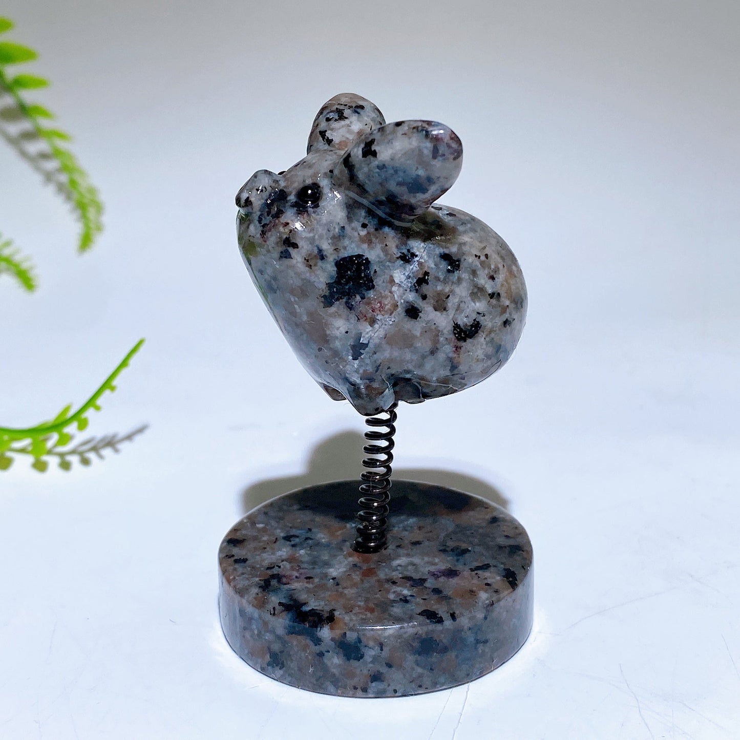 1.6" Natural Crystal Pig Carving with Yooperlite Base Crystal Healing Bulk Wholesale