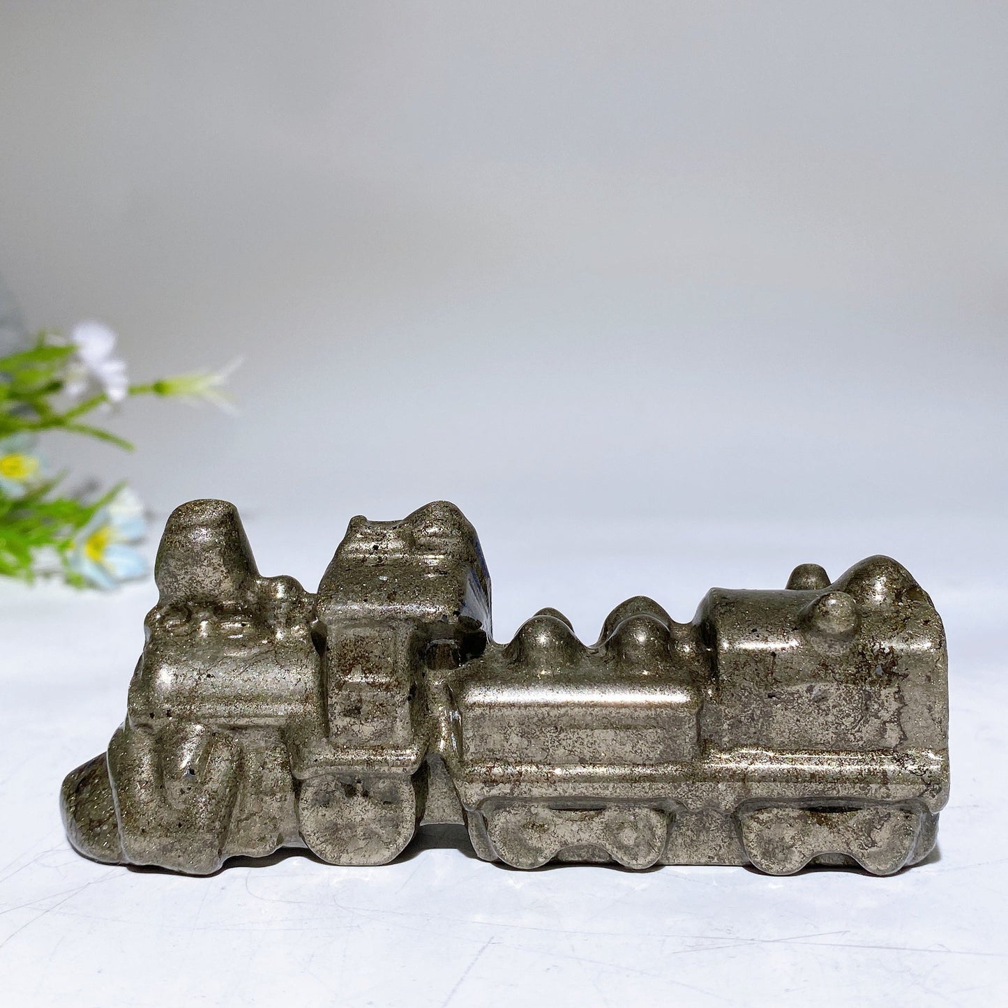 10cm Crystal Train Carving Crystal Healing Bulk Wholesale