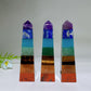 3.1" Chakra Crystal Point Crystal Healing Bulk Wholesale