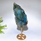 Natural Labradorite Feather Carving with Stand Crystal Healing Bulk Wholesale
