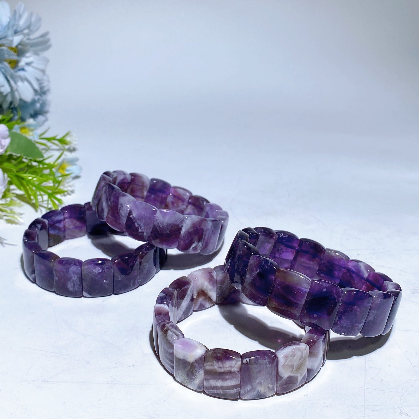Dream Amethyst Bangle Crystal Healing Bulk Wholesale
