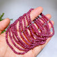 3.5mm Ruby Sapphire Bracelet Crystal Healing Bulk Wholesale
