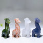 2.4" Natural Crystal Giraffe Carving Crystal Healing Bulk Wholesale