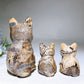 Picture Jasper Cat Carving Crystal Healing Bulk Wholesale