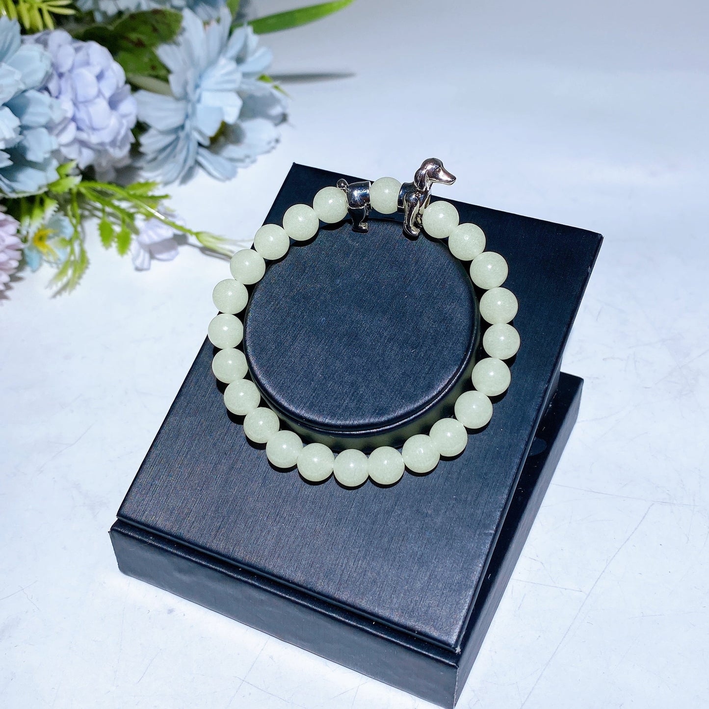 8mm Alloy Duchshud Crystal Bracelet Crystal Healing Bulk Wholesale