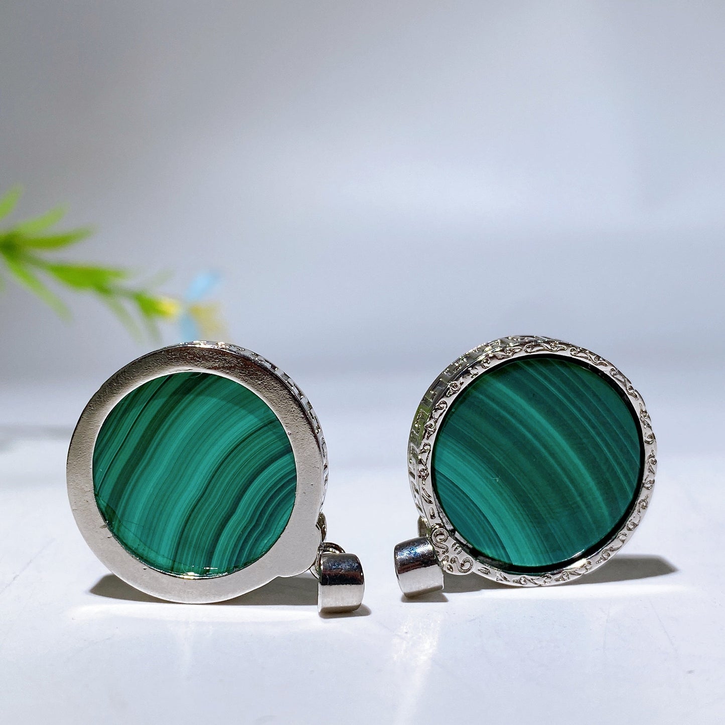 Malachite Round Pendant Crystal Healing Bulk Wholesale