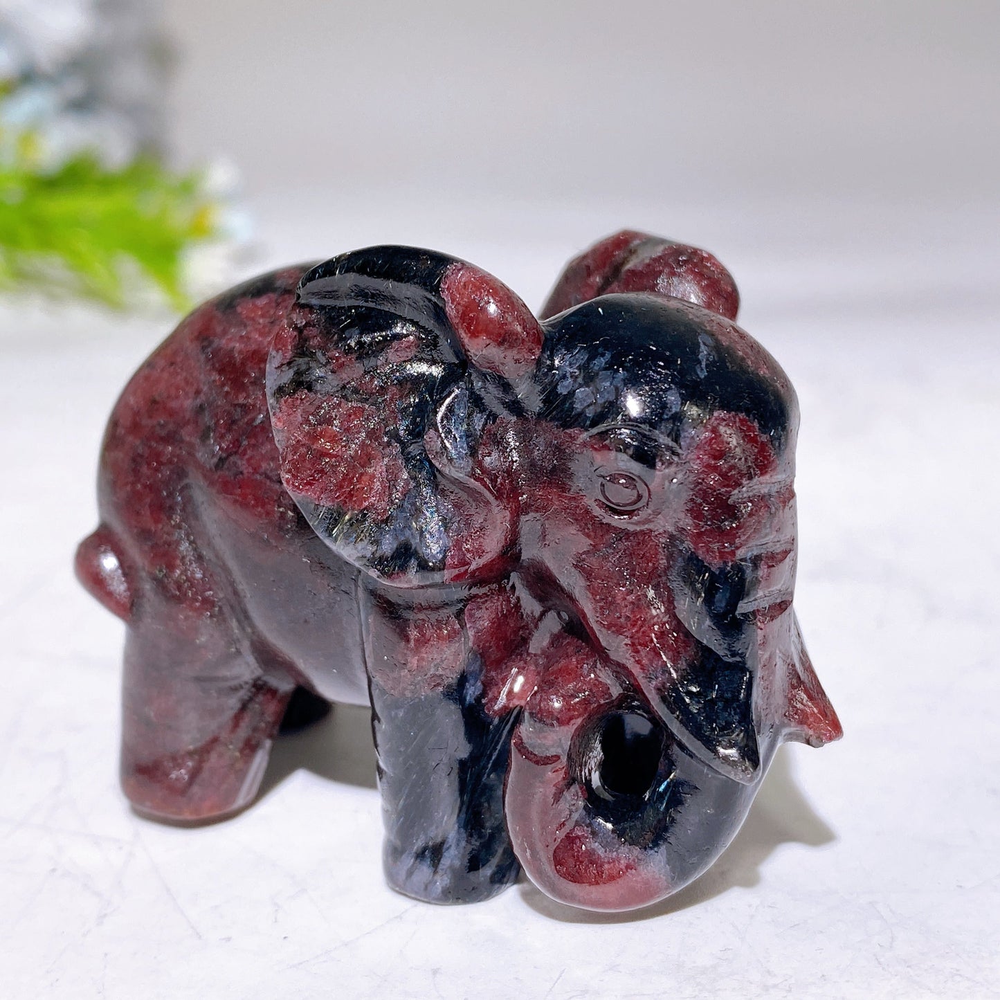2.1" Crystal Elephant Carving Crystal Healing Bulk Wholesale