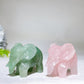2.1" Crystal Elephant Carving Crystal Healing Bulk Wholesale