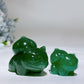 1.1"-1.6" Green Aventurine Bulbasaur Carving Crystal Healing Bulk Wholesale