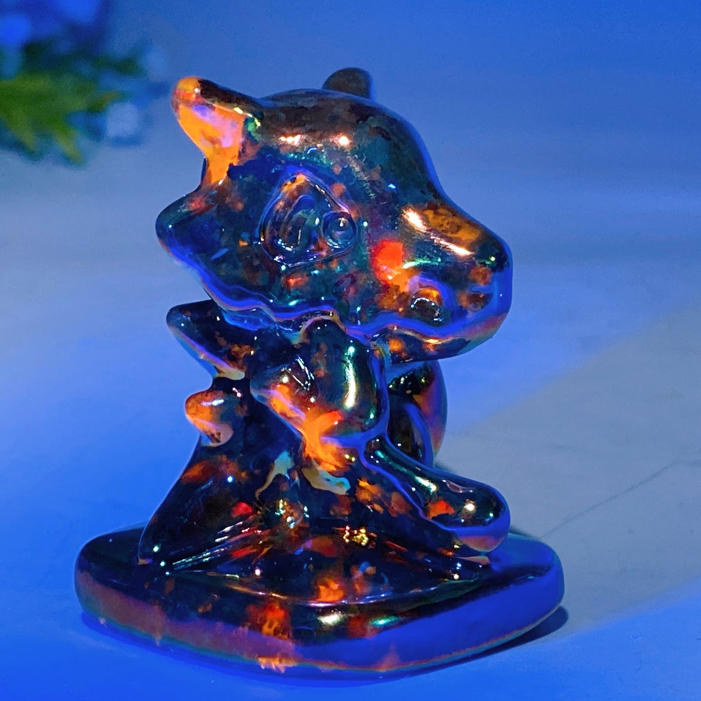 1.6"-2.4" Aura Yooperlite Pokemon Character Carving Crystal Healing Bulk Wholesale