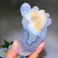 3.8" Druzy Agate Foot Carving Crystal Healing Bulk Wholesale