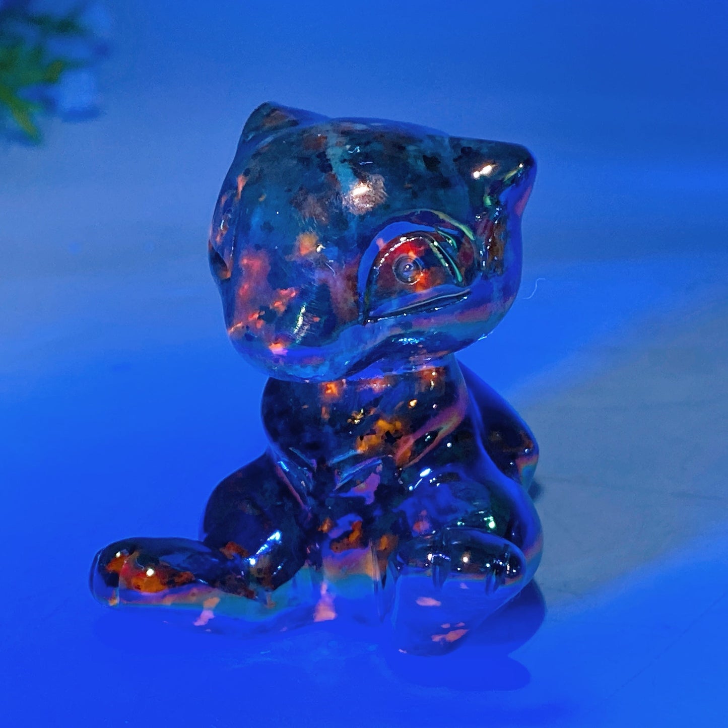 1.6"-2.4" Aura Yooperlite Pokemon Character Carving Crystal Healing Bulk Wholesale