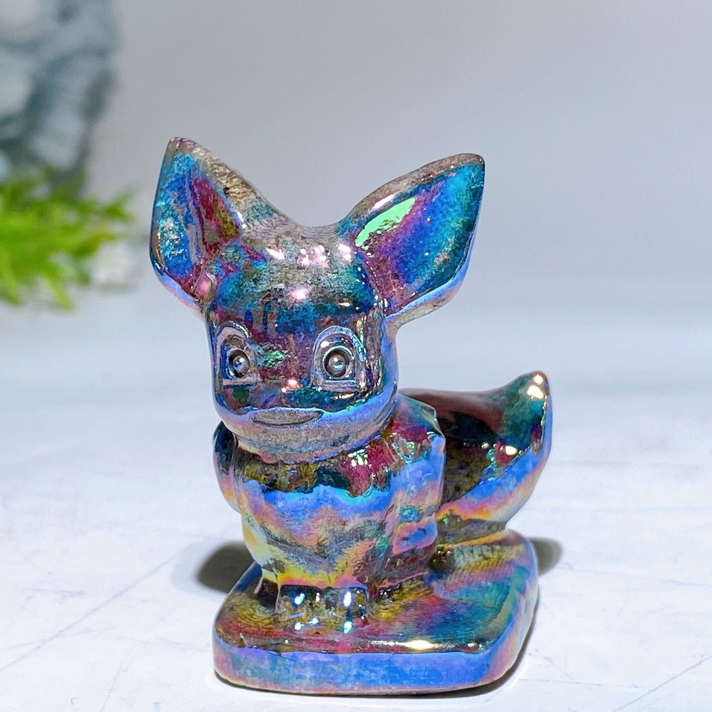 1.6"-2.4" Aura Yooperlite Pokemon Character Carving Crystal Healing Bulk Wholesale