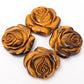 Tiger Eye Rose Flower Carvings Wholesale Crystals