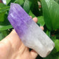 6" Purple Amethyst Double Points Half Polished #9 Wholesale Crystals