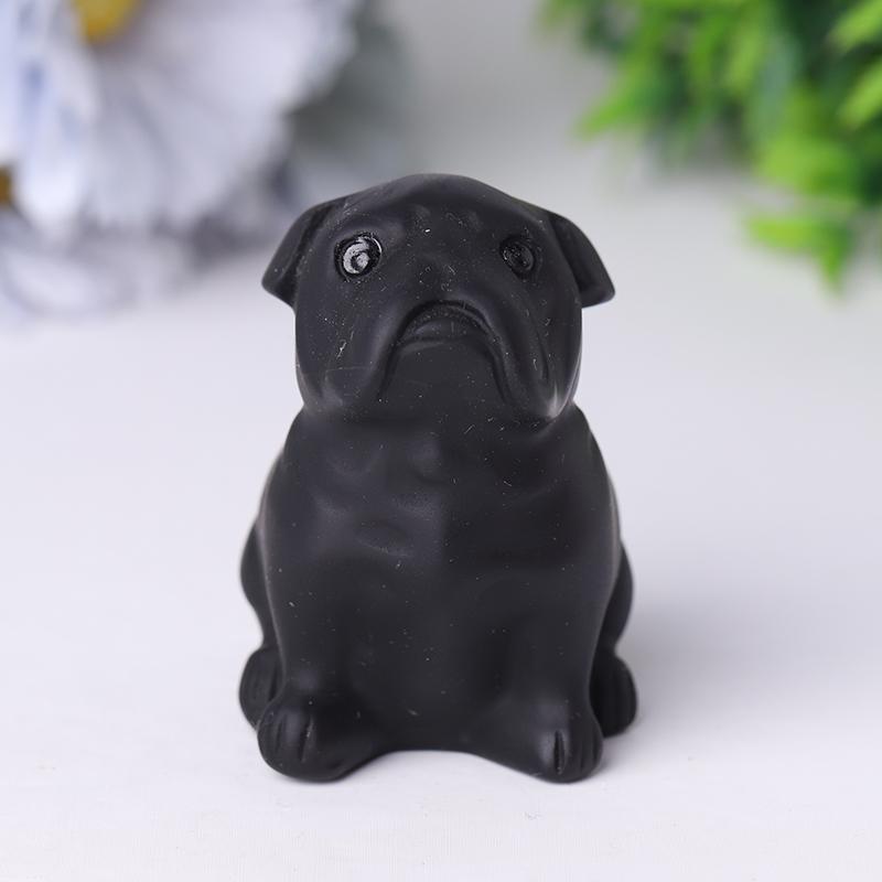 2" Black Obsidian Crystal Carvings Wholesale Crystals