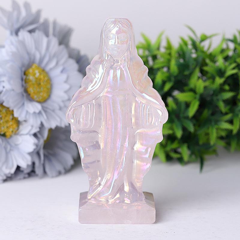 4.8" Aura Angel Sculpture Crystal Carvings Wholesale Crystals