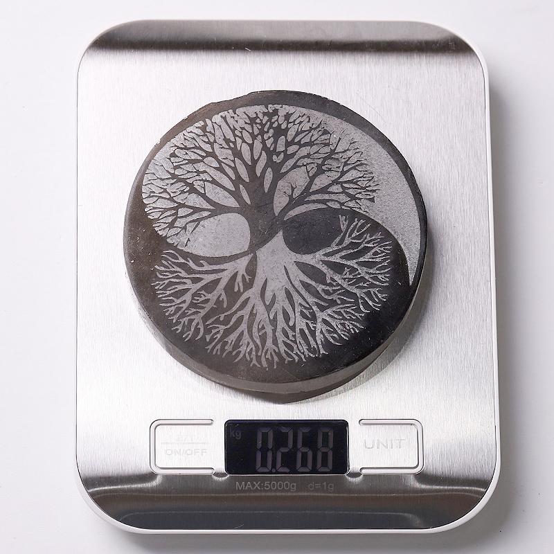 4" Selenite Plate with Print Wholesale Crystals