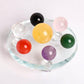 Chakra Sphere With Glass Chakra Stand Full Set Wholesale Crystals