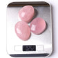 0.1kg 50mm-60mm Rose Quartz Tumbles Palm stones Wholesale Crystals