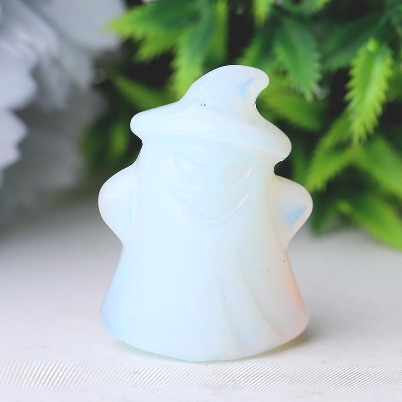 1.5" The Ghost Crystal Carvings for Halloween Wholesale Crystals
